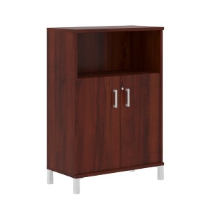Шкаф средний с замком в глухих малых дверях B 420.3(RZ) 900х450х1286 BORN