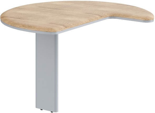 Брифинг-приставка DB 110(R) Дуб Каньон 1100х1056х750