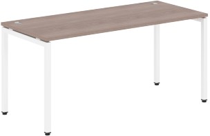 Стол прямой XSST 167 Дуб Сонома/Белый 1600х700х750 XTEN-S