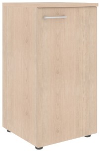 Шкаф колонка с глухой малой дверью (R) и топом XLC 42.1(R) Бук Тиара 432х432х820 XTEN