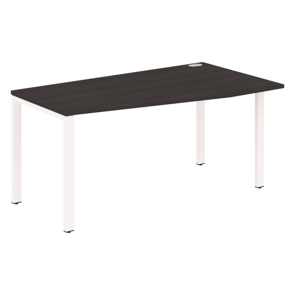 Стол эргономичный XS6CT 169(R) белый/антрацит 1600х900х750 XTEN-S60
