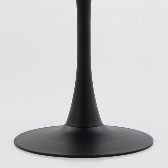 Стол Tulip style черный, d-90 см 