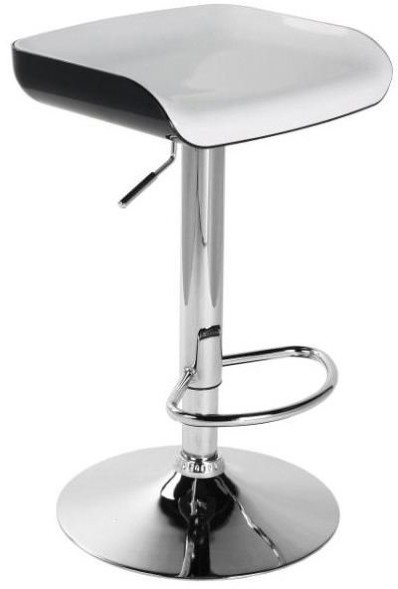 Барный стул WY-199А (Белый+черный)