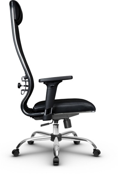 Кресло офисное Metta L  NewLeather (хром ов. сеч.) 