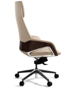 Кресло офисное Шопен кожа