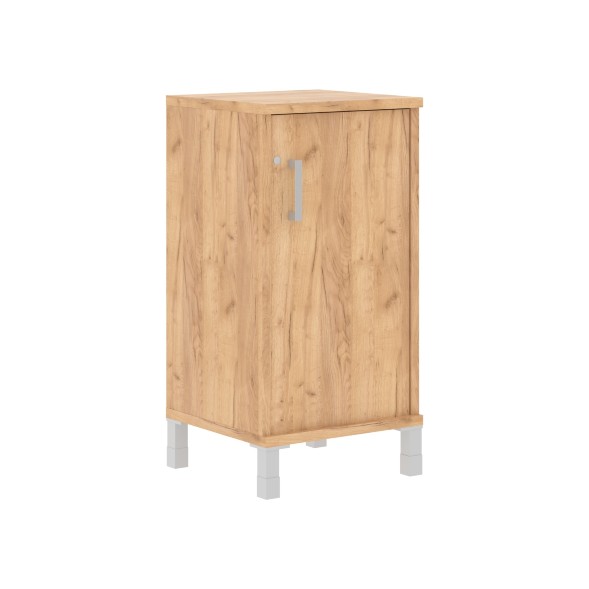 Шкаф-колонка низкая с замком в глухой малой двери B 411.3(RZ) 475х450х920 BORN