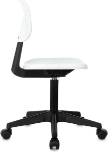 Кресло детское Бюрократ CH 200 белый пластик крестов. пластик