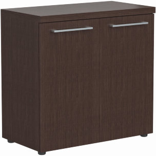 Шкаф с глухими малыми дверьми и топом ALC 85.1 Венге Магия 850х456х830