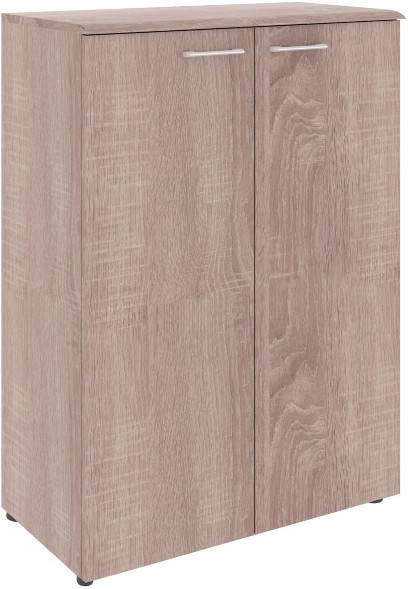 Шкаф с глухими средними дверьми и топом WMC 85.1 Дуб Сонома 856х432х1184 WAVE