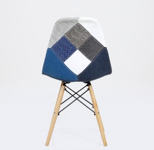 Стул Style Patchwork синий мультиколор