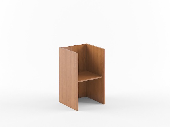 Стеллаж B 411 Беларусь Орех Гарда 475*435*770