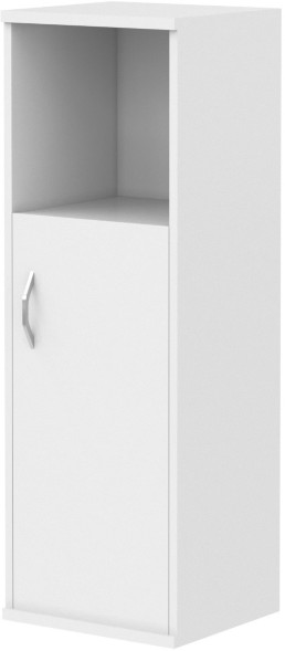Шкаф колонка с глухой малой дверью СУ-2.1(R) Белый 406*365*1200