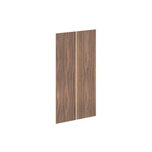 Дверь средняя (2шт) VRMD 40-2 Американский орех 790х19х1470 VELION VENEER