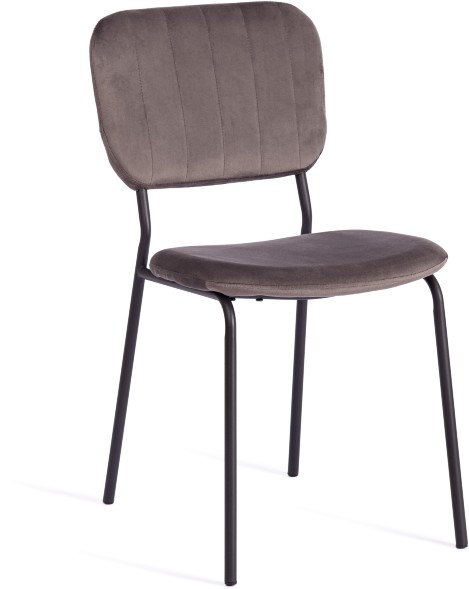 Стул CAROL (mod. UC06) темно-серый