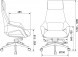 Кресло руководителя Бюрократ _DAO-2 